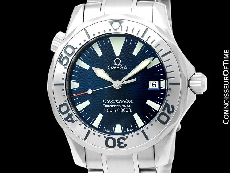 Omega Seamaster Midsize 300M Professional Diver (James Bond Style), Stainless Steel - 2562.80.00