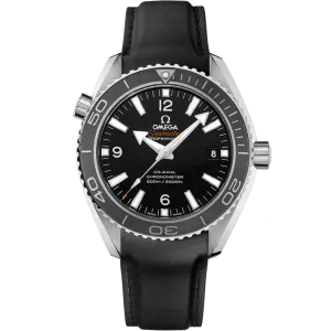 Omega Seamaster Planet Ocean 600M 42 mm, steel on rubber strap