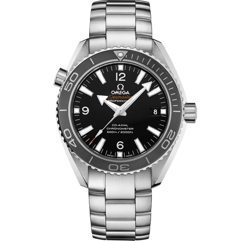 Omega Seamaster Planet Ocean 600M 42 mm, steel on steel