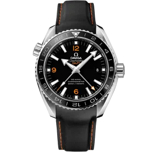 Omega Seamaster Planet Ocean 600M 43.5 mm, steel on rubber strap