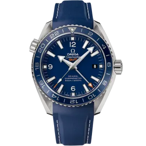 Omega Seamaster Planet Ocean 600M 43.5 mm, titanium on rubber strap
