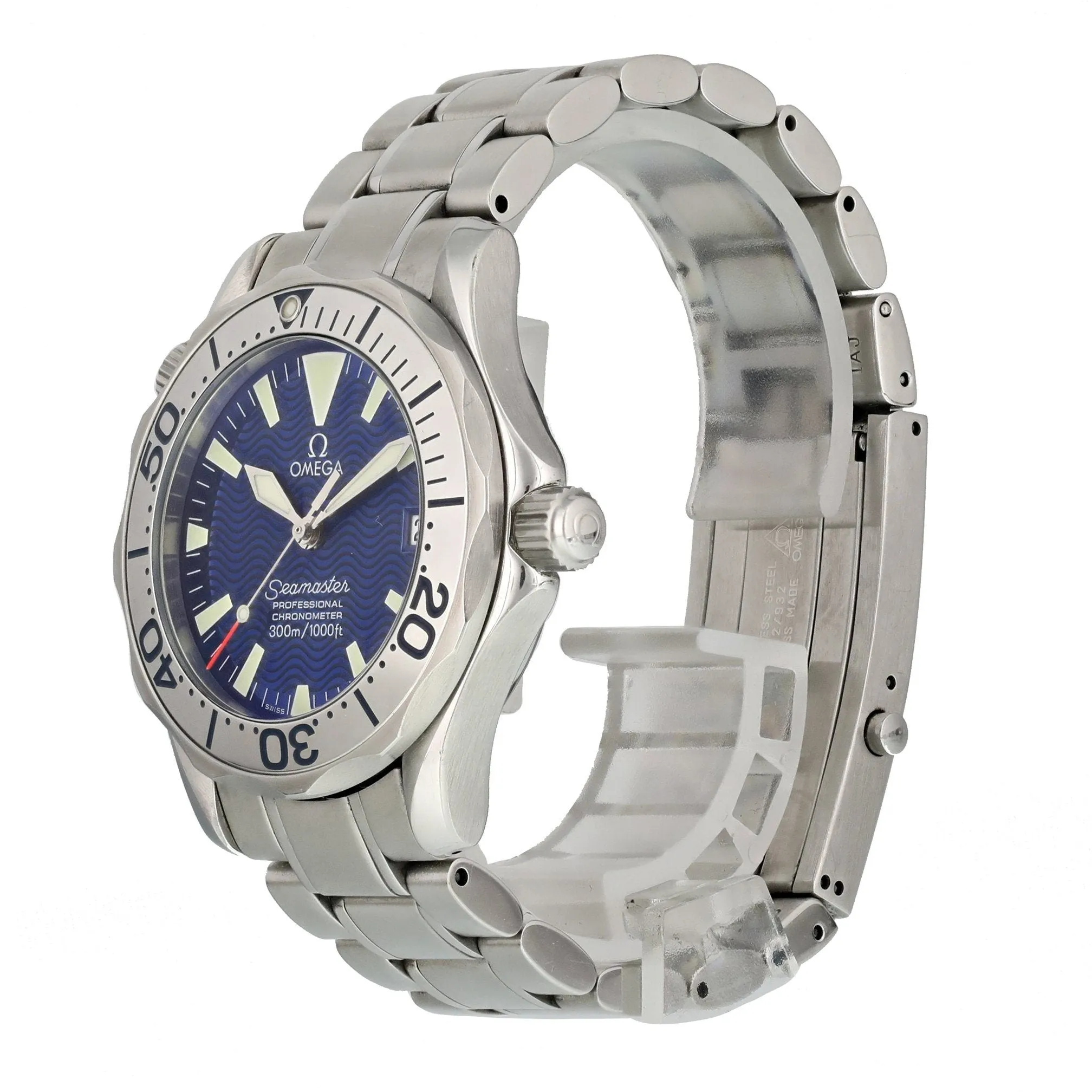 Omega Seamaster Professional 2253.80.00 Mid-Size Watch Box Papers