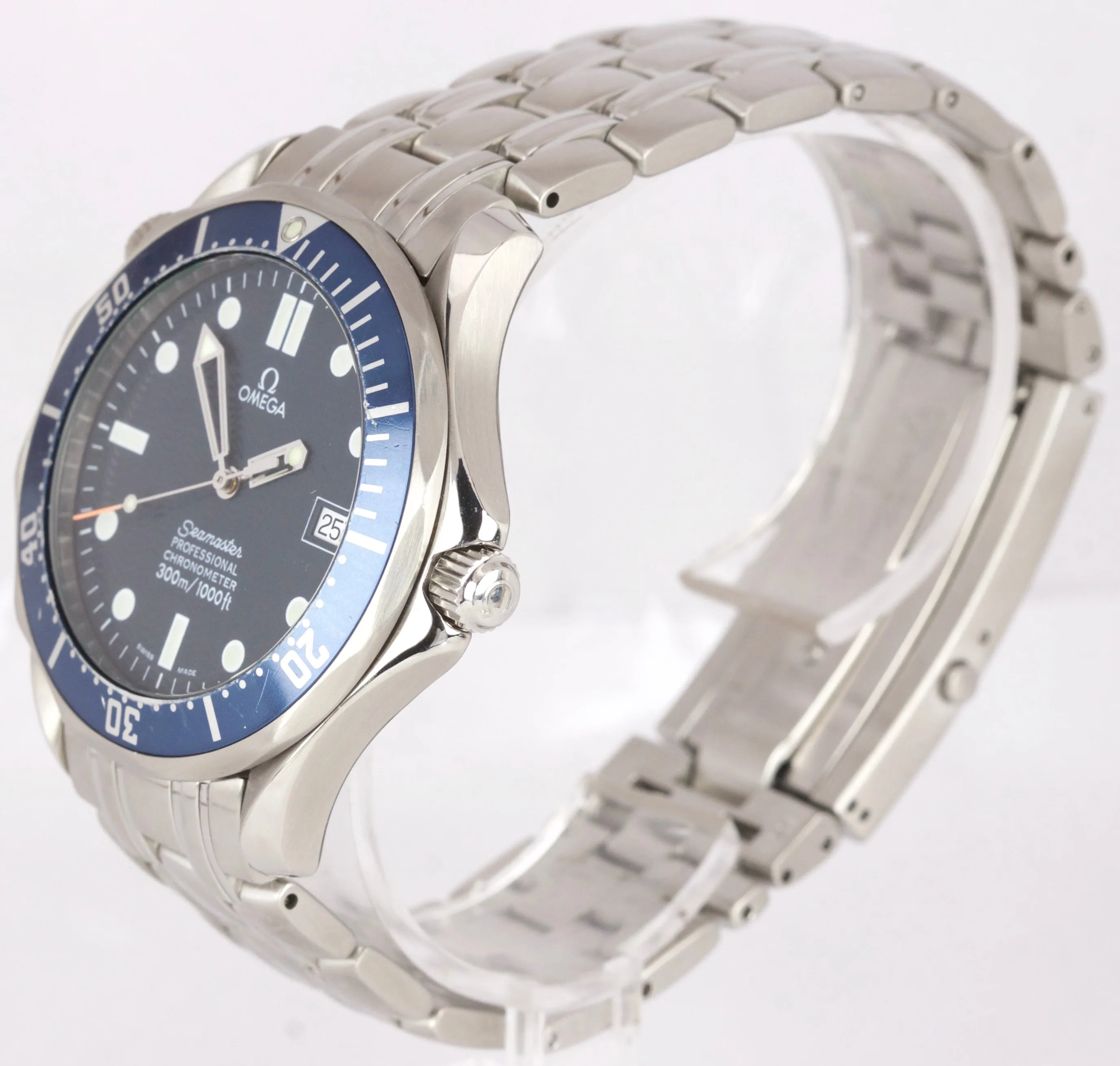 Omega Seamaster Professional 300M Blue Wave Automatic Steel 41mm Watch 2531.80