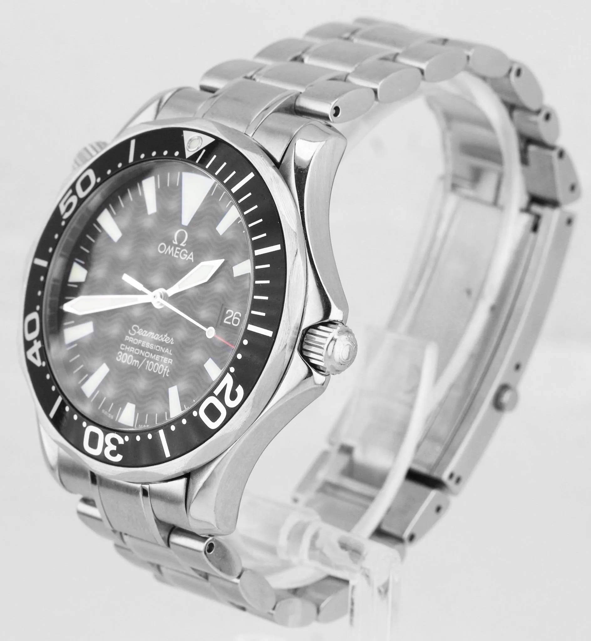 Omega Seamaster Professional Sword Hands Black 300M 2254.50 41mm Automatic Watch