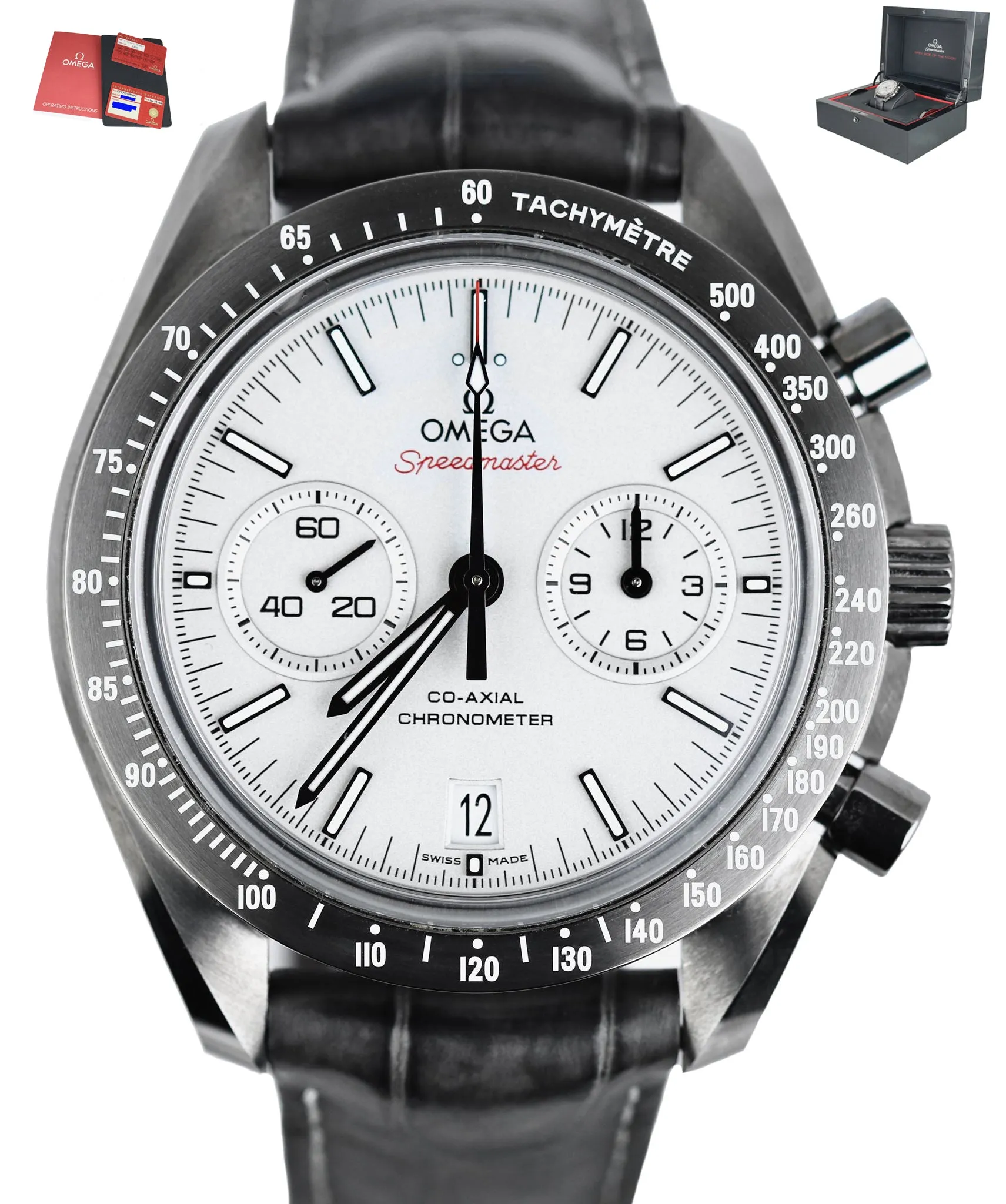 Omega Speedmaster Grey Side of the Moon 311.93.44.51.99.001 Moonwatch Co-Axial