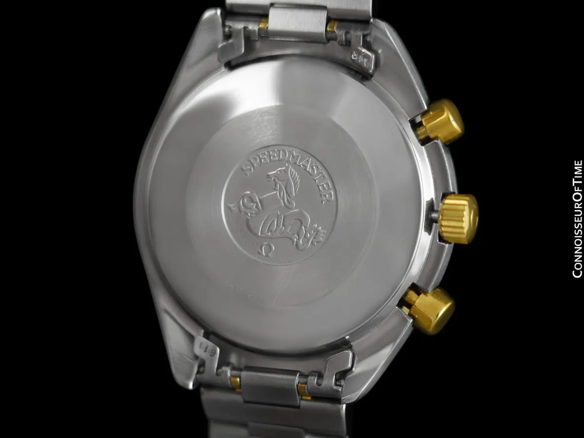 Omega Speedmaster Mens Automatic Chronograph Date Watch - Stainless Steel & 18K Gold