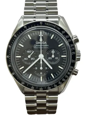 Omega Speedmaster Moonwatch Professional BNIB Unworn 310.30.42.50.01.002 Black Dial Manual Wind Men's Watch