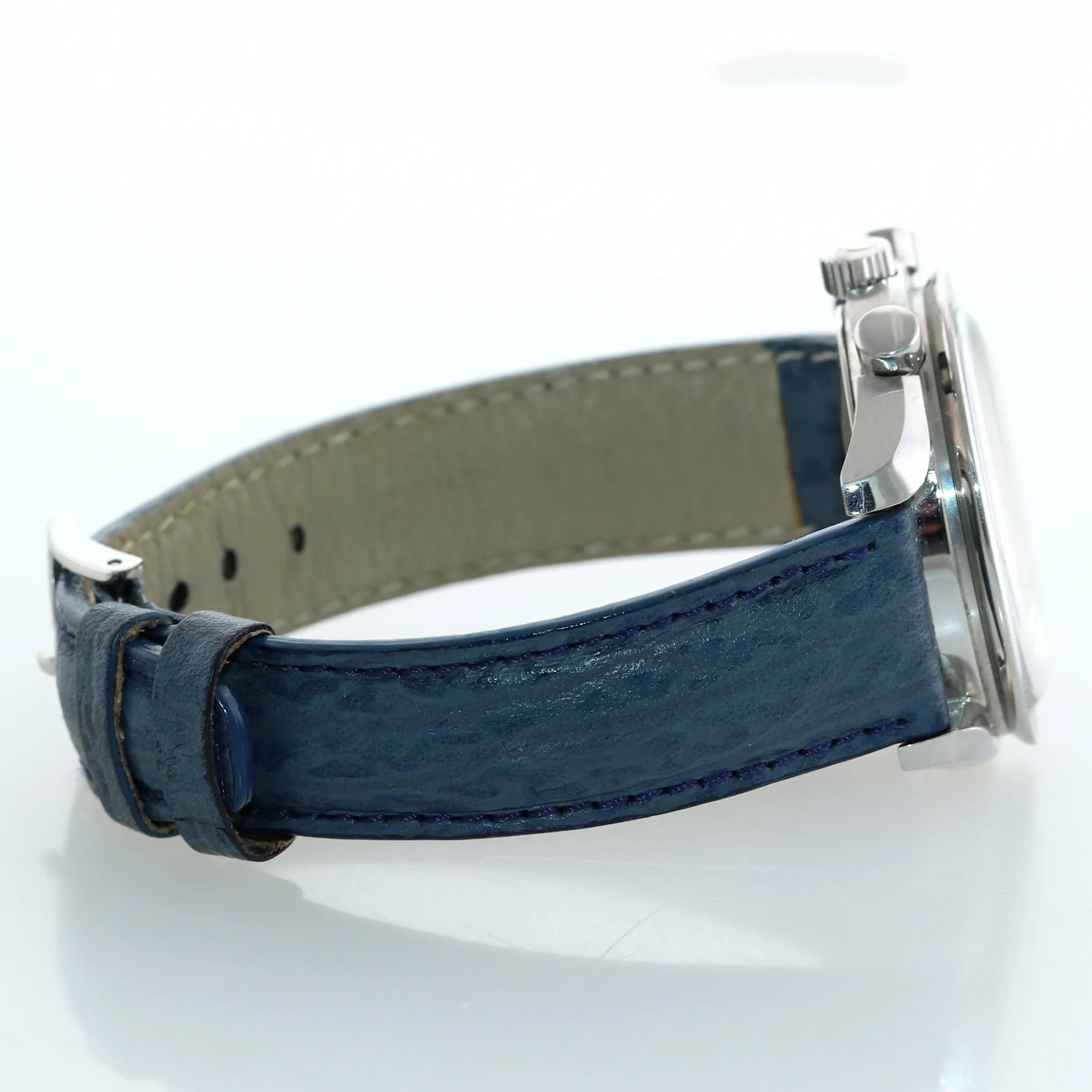 Omega Speedmaster Schumacher Cart Blue Steel 39mm Chronograph Watch 3810.80