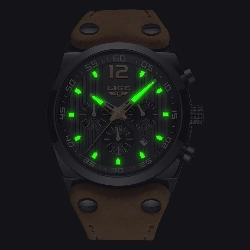 Original Lige Stylish Quartz Watch - Lige 18