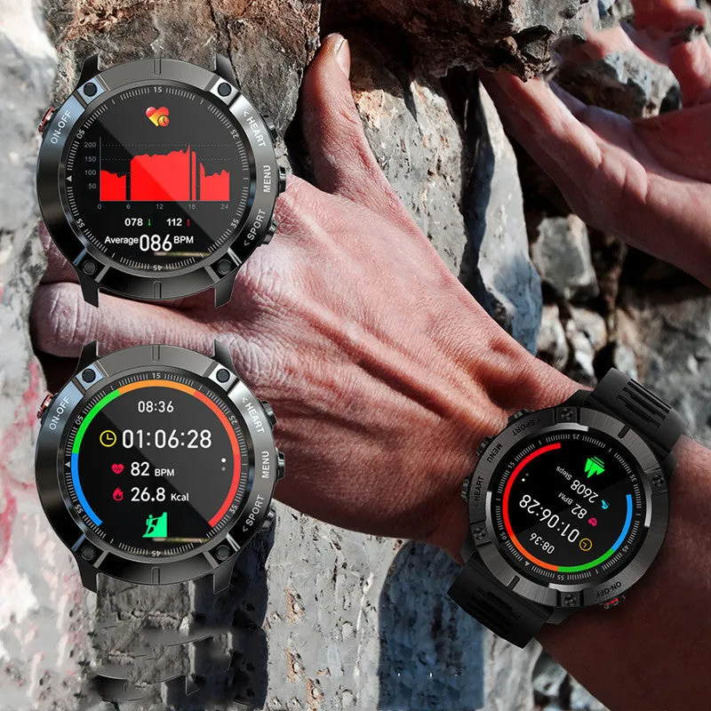 Outdoor Sports Waterproof Heart Rate Step Counter Health Monitoring