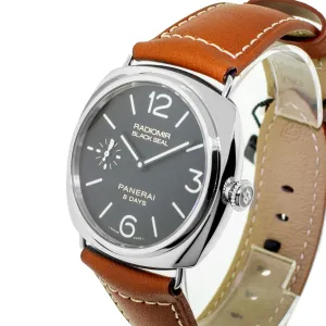 Panerai Radiomir Black Seal 45mm Stainless Steel Black Arabic Dial - PAM00609