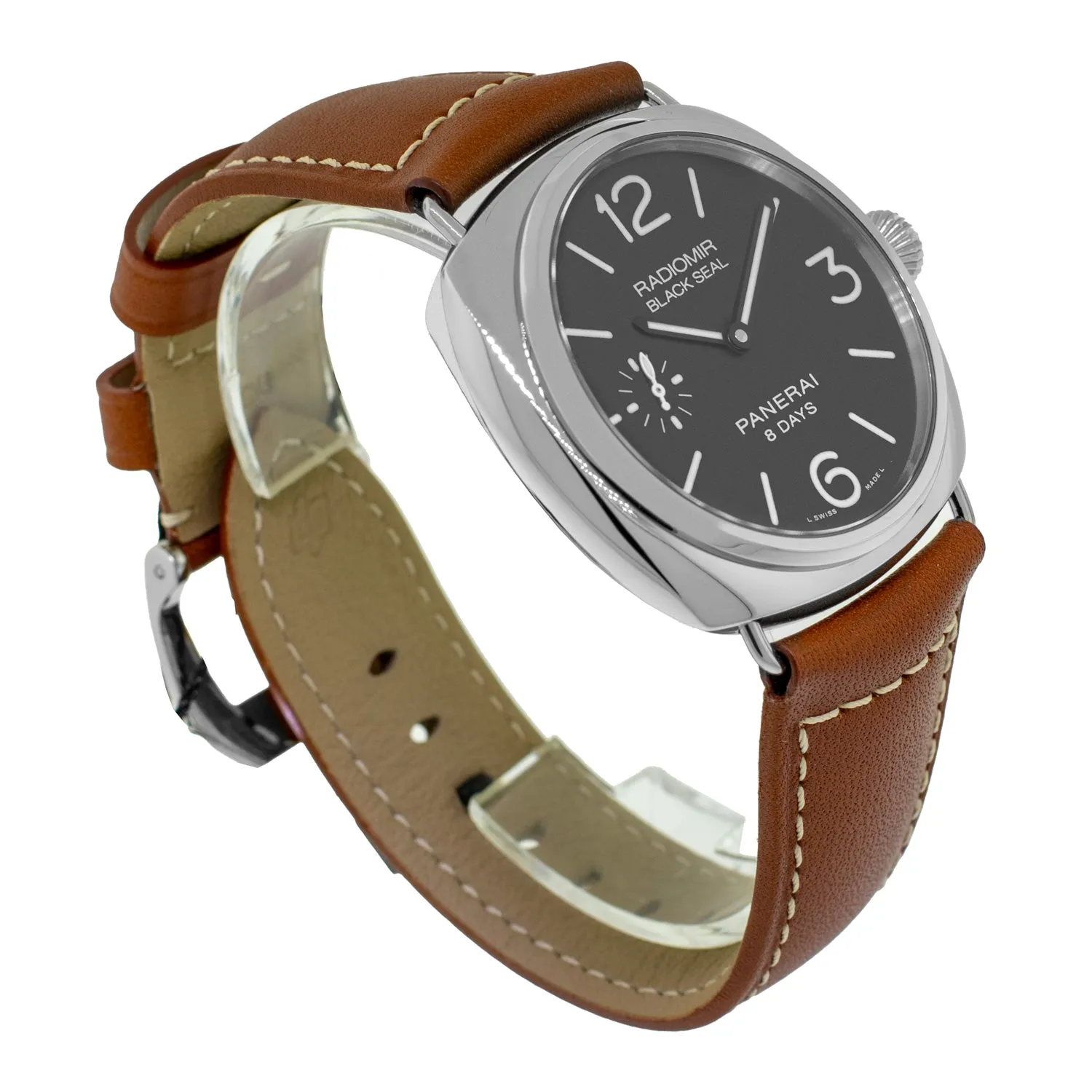 Panerai Radiomir Black Seal 45mm Stainless Steel Black Arabic Dial - PAM00609