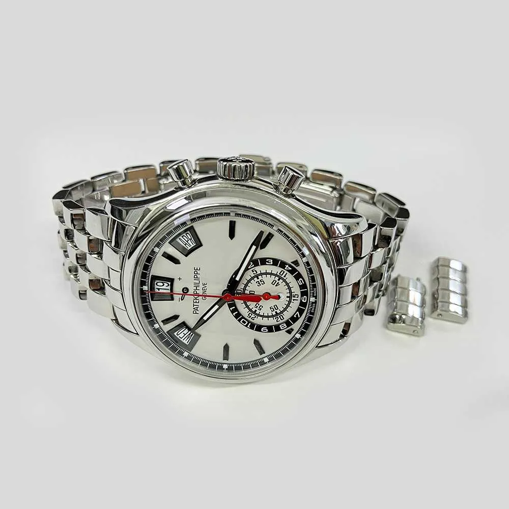 Patek Philippe Annual Calendar Flyback Chronograph 5960/1A-001 Silver-White Dial May 16