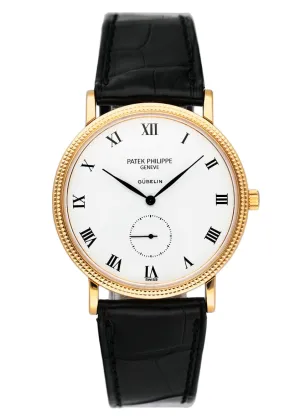 Patek Philippe Calatrava 3919J Gubelin Dial Mens Watch