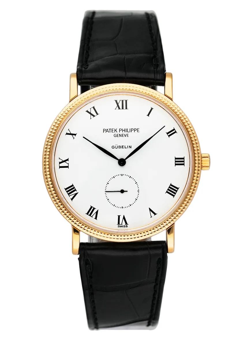 Patek Philippe Calatrava 3919J Gubelin Dial Mens Watch