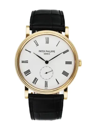 Patek Philippe Calatrava 5119J 18K Yellow gold Men's Watch With Papers