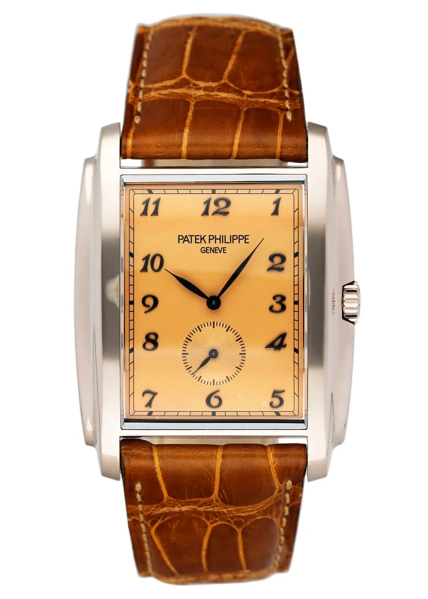 Patek Philippe Gondolo 5124G Mens Watch Box Papers