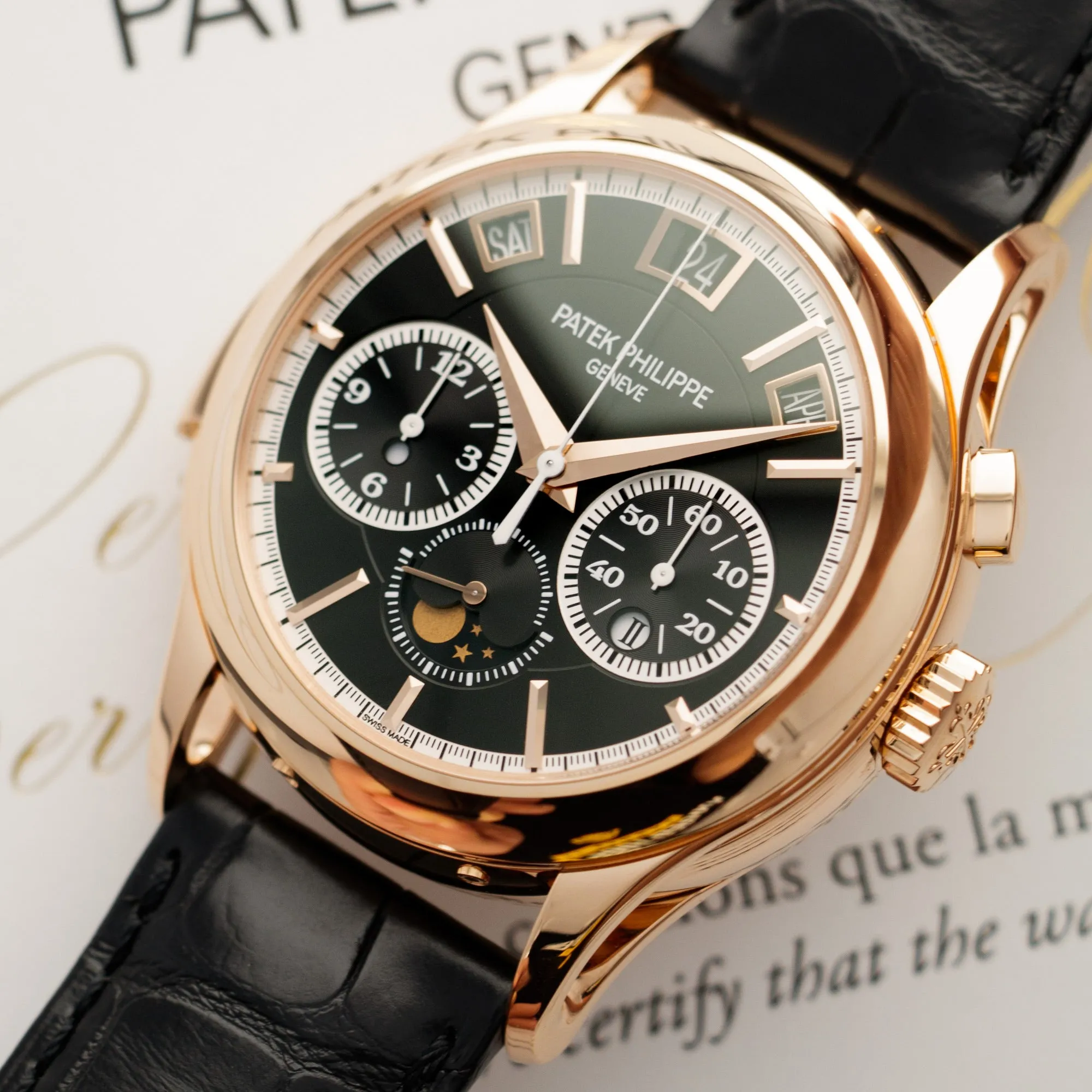 Patek Philippe Rose Gold Grand Complication Minute Repeater Ref. 5208