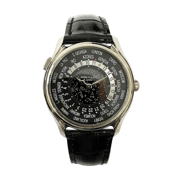Patek Philippe World Time 175th Anniversary - Limited Ed. 5575G-001 Black Dial Jul 2015