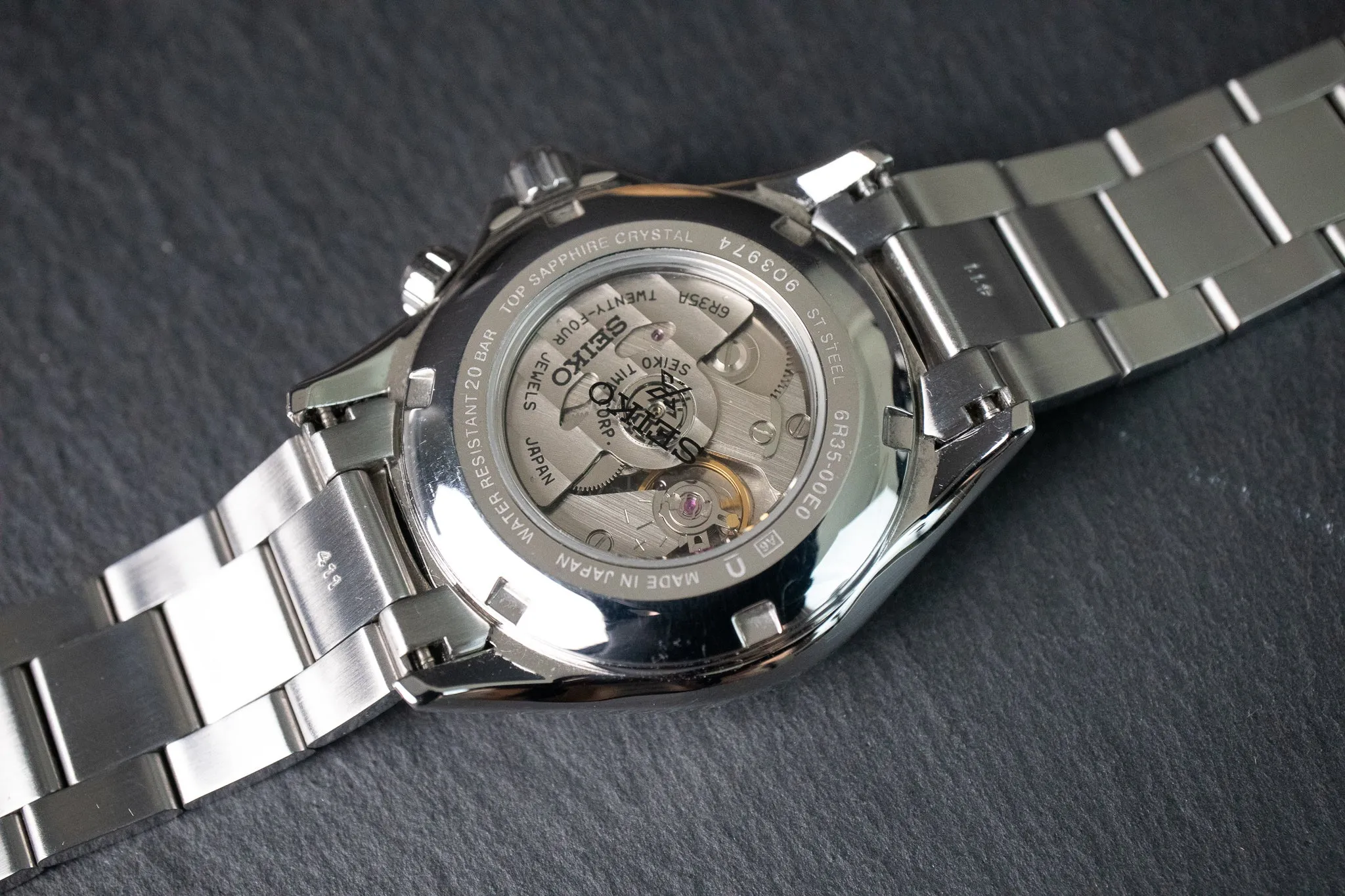 Pre-Owned: Seiko Alpinist Black Dial SPB117