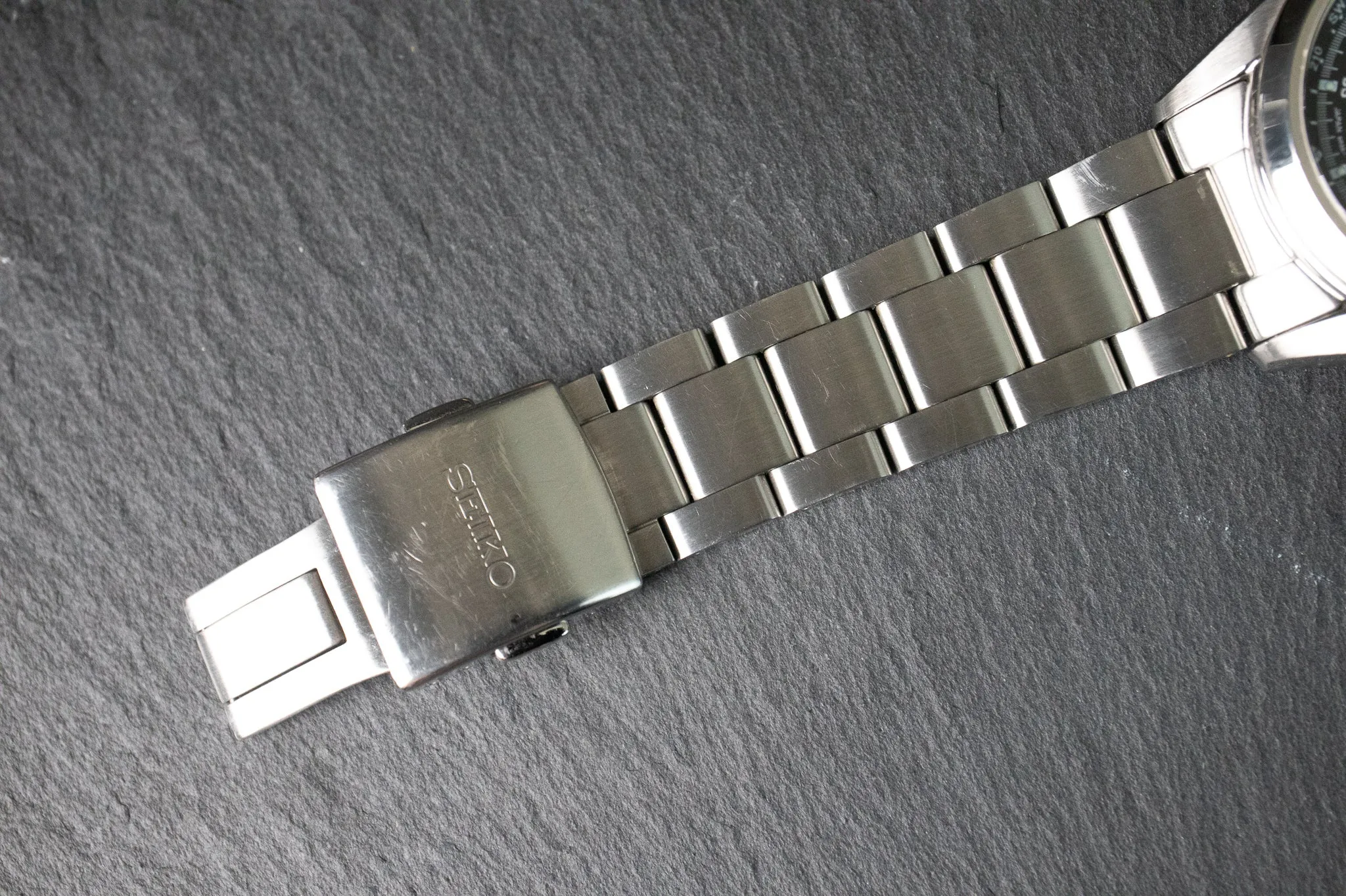 Pre-Owned: Seiko Alpinist Black Dial SPB117