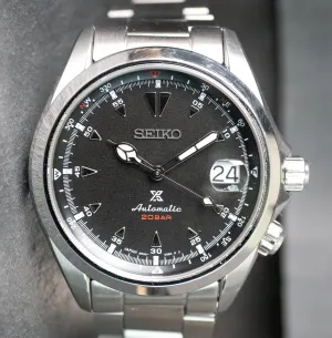 Pre-Owned: Seiko Alpinist Black Dial SPB117