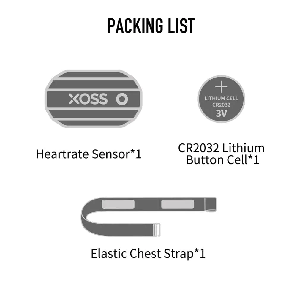 Premium Chest Strap Heart Rate Monitor – Bluetooth & ANT  for Cycling, Running, Hiking, Fitness, Smart Bicycle Sensor