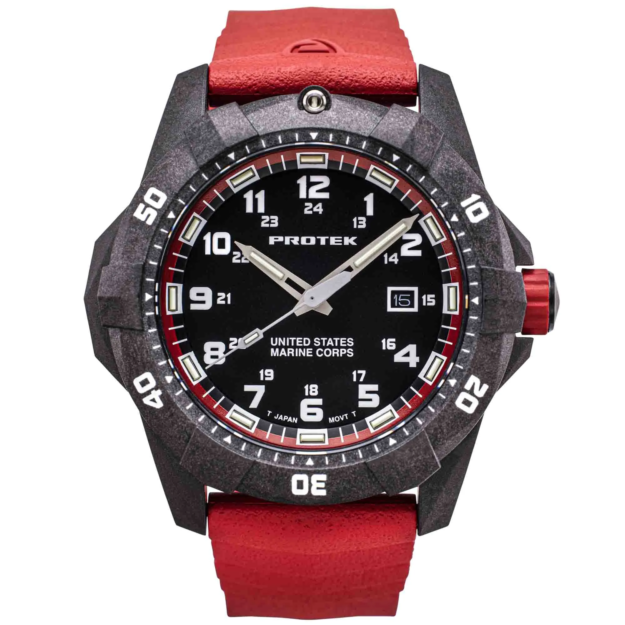 ProTek Carbon USMC Series Dive Red