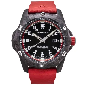 ProTek Carbon USMC Series Dive Red