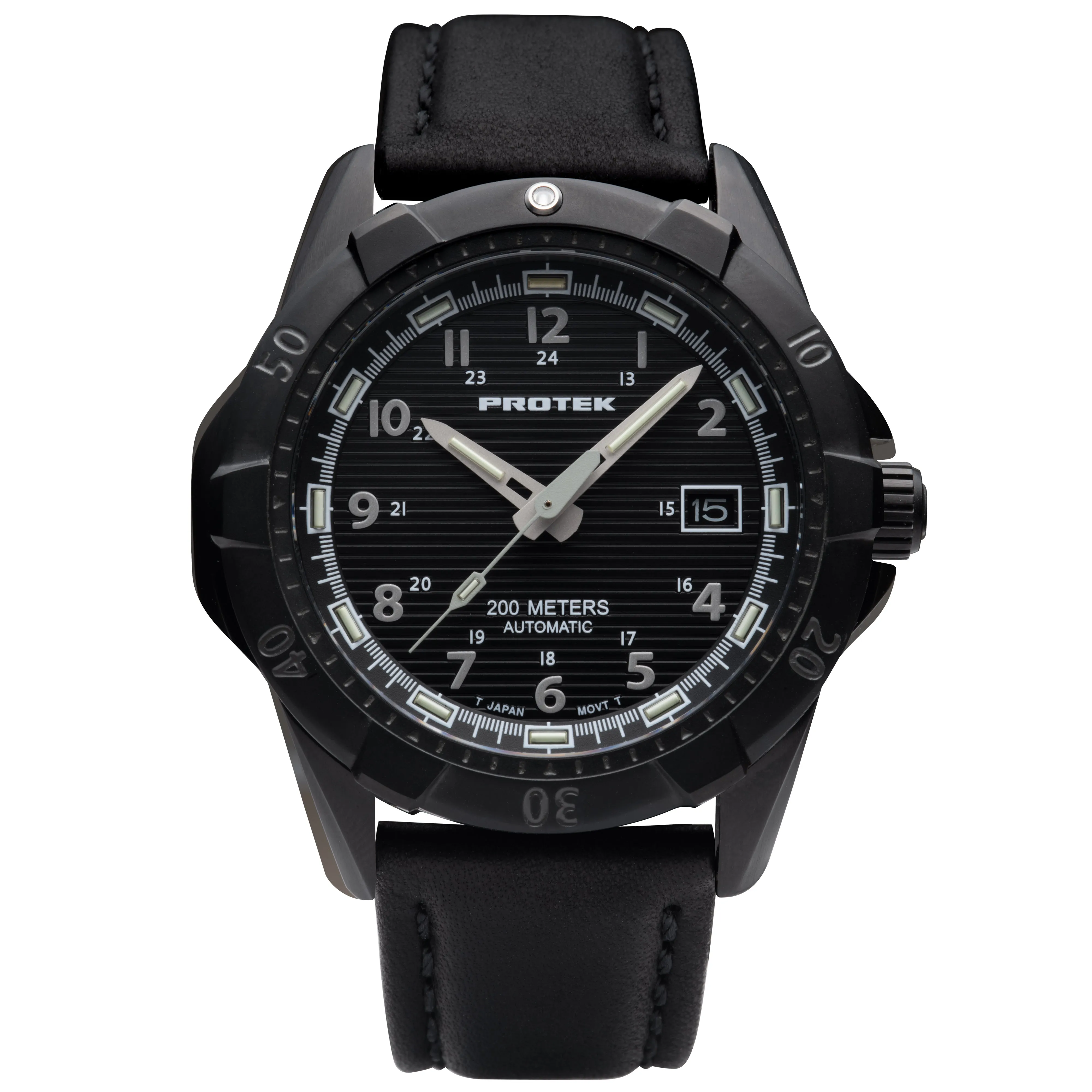Protek USMC Gent's Steel Dive 2200 Series (Black)