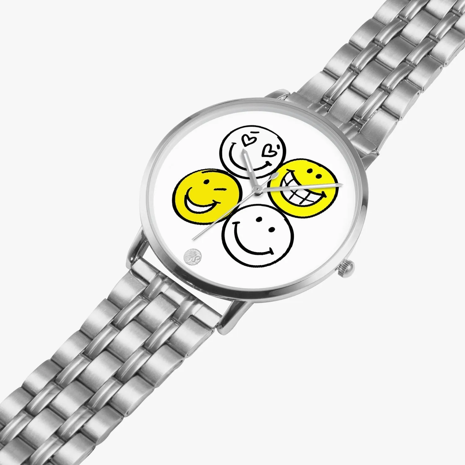 :"The Happy Watch"  Unisex Instafamous Quartz