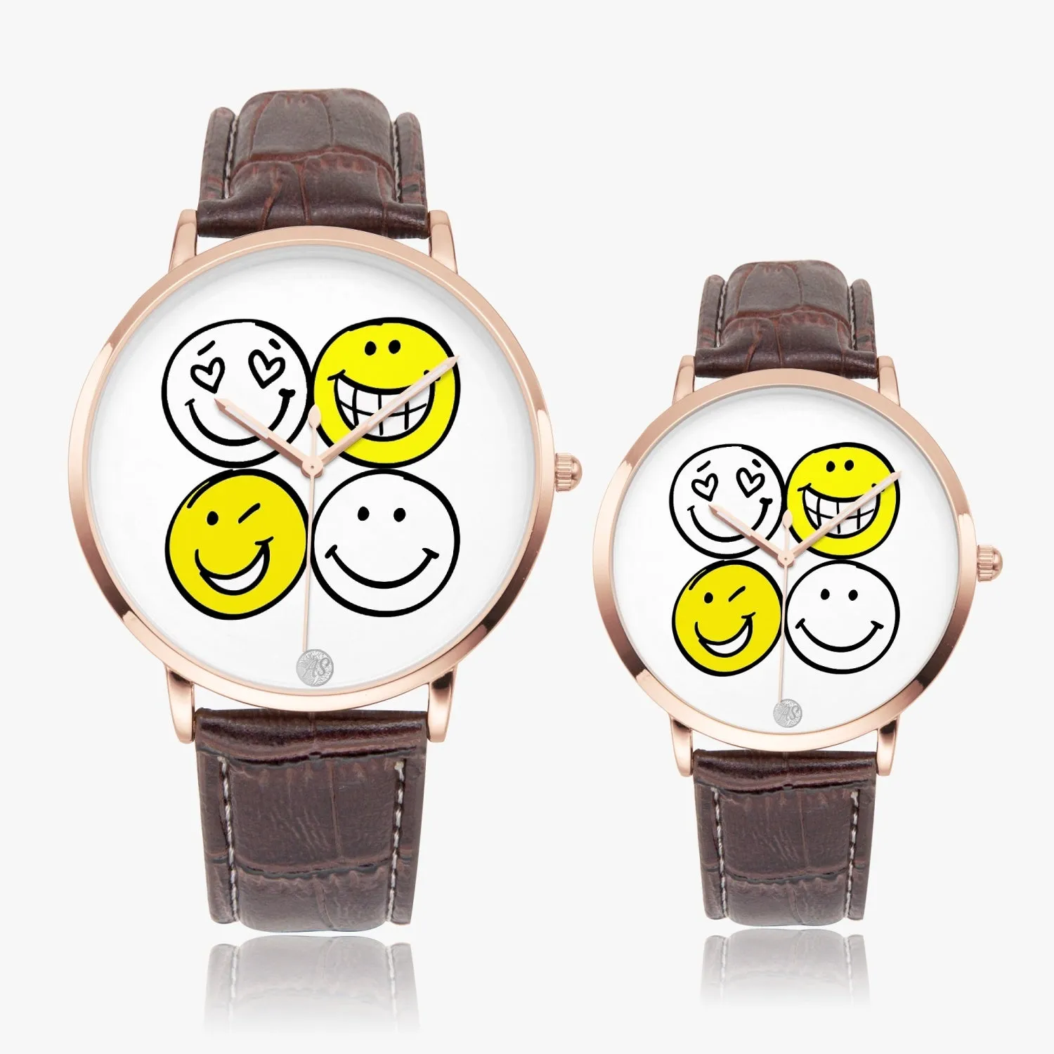 :"The Happy Watch"  Unisex Instafamous Quartz