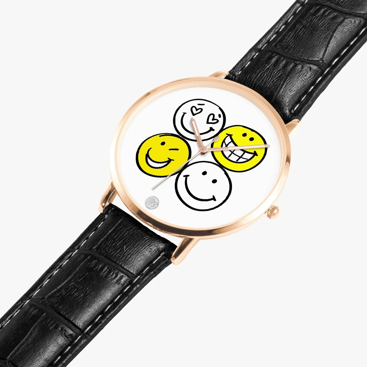 :"The Happy Watch"  Unisex Instafamous Quartz