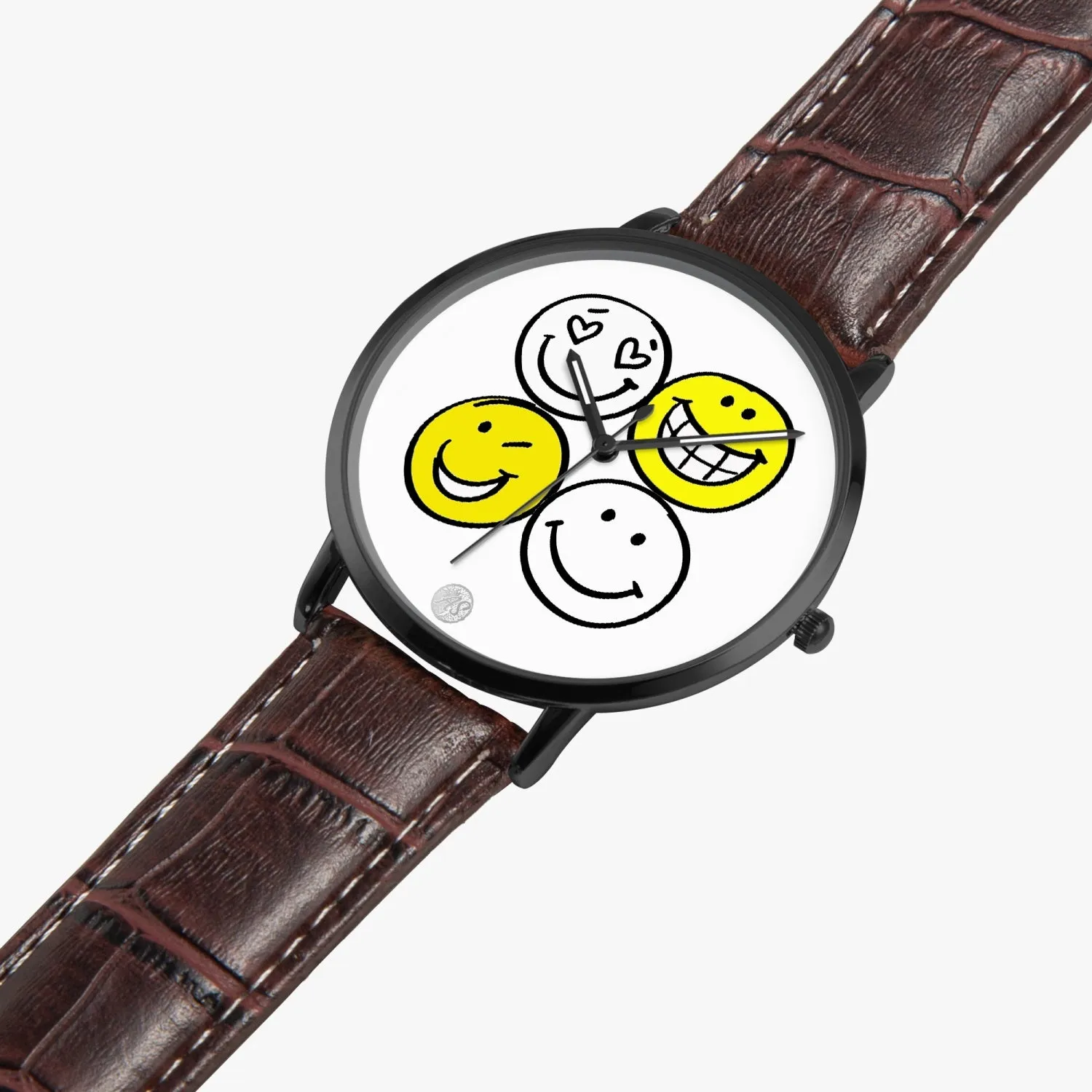 :"The Happy Watch"  Unisex Instafamous Quartz