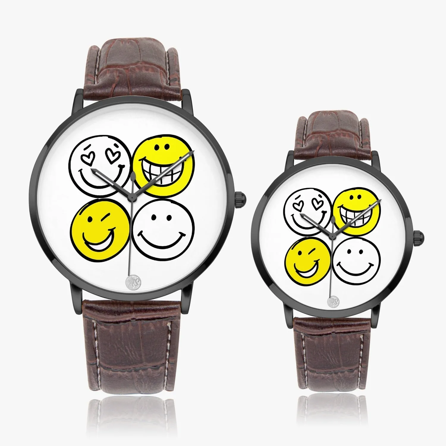:"The Happy Watch"  Unisex Instafamous Quartz