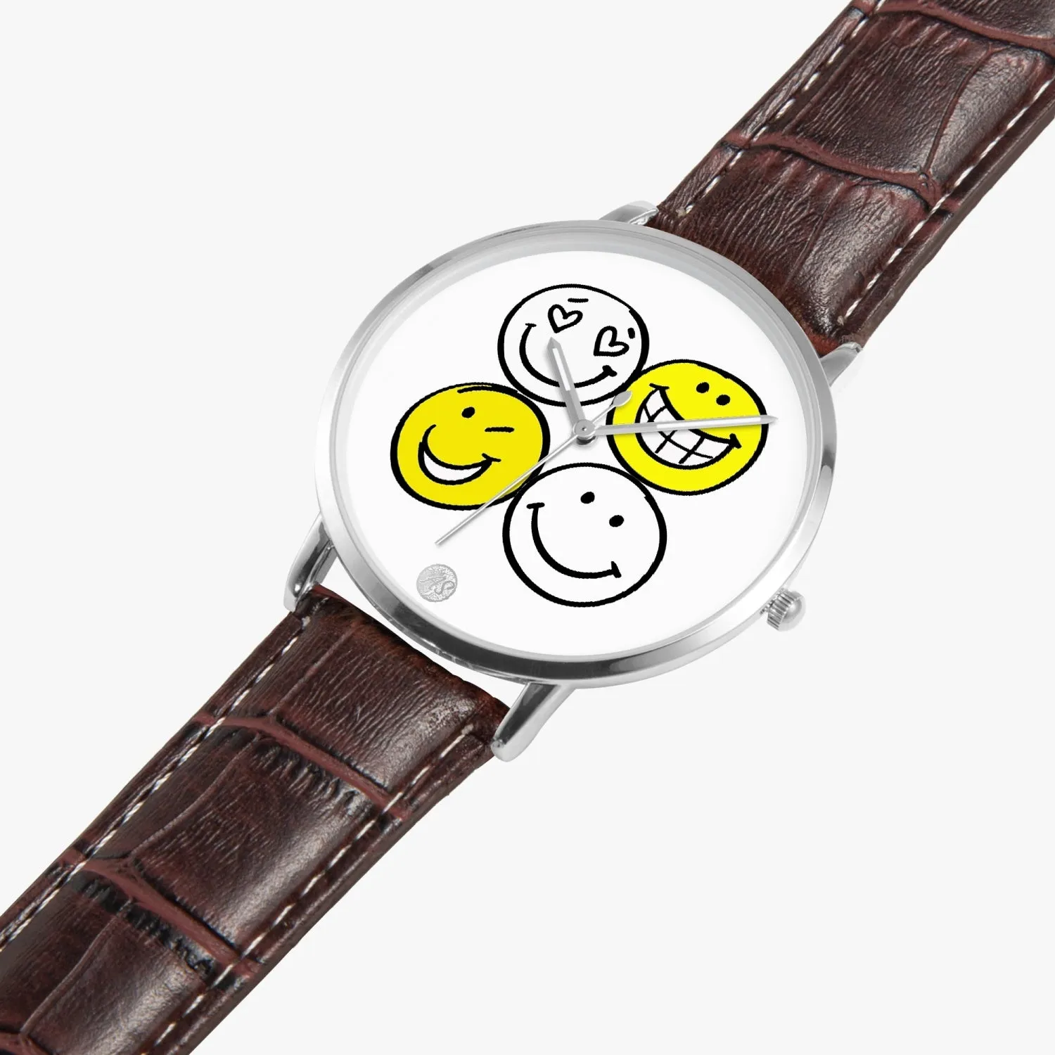 :"The Happy Watch"  Unisex Instafamous Quartz