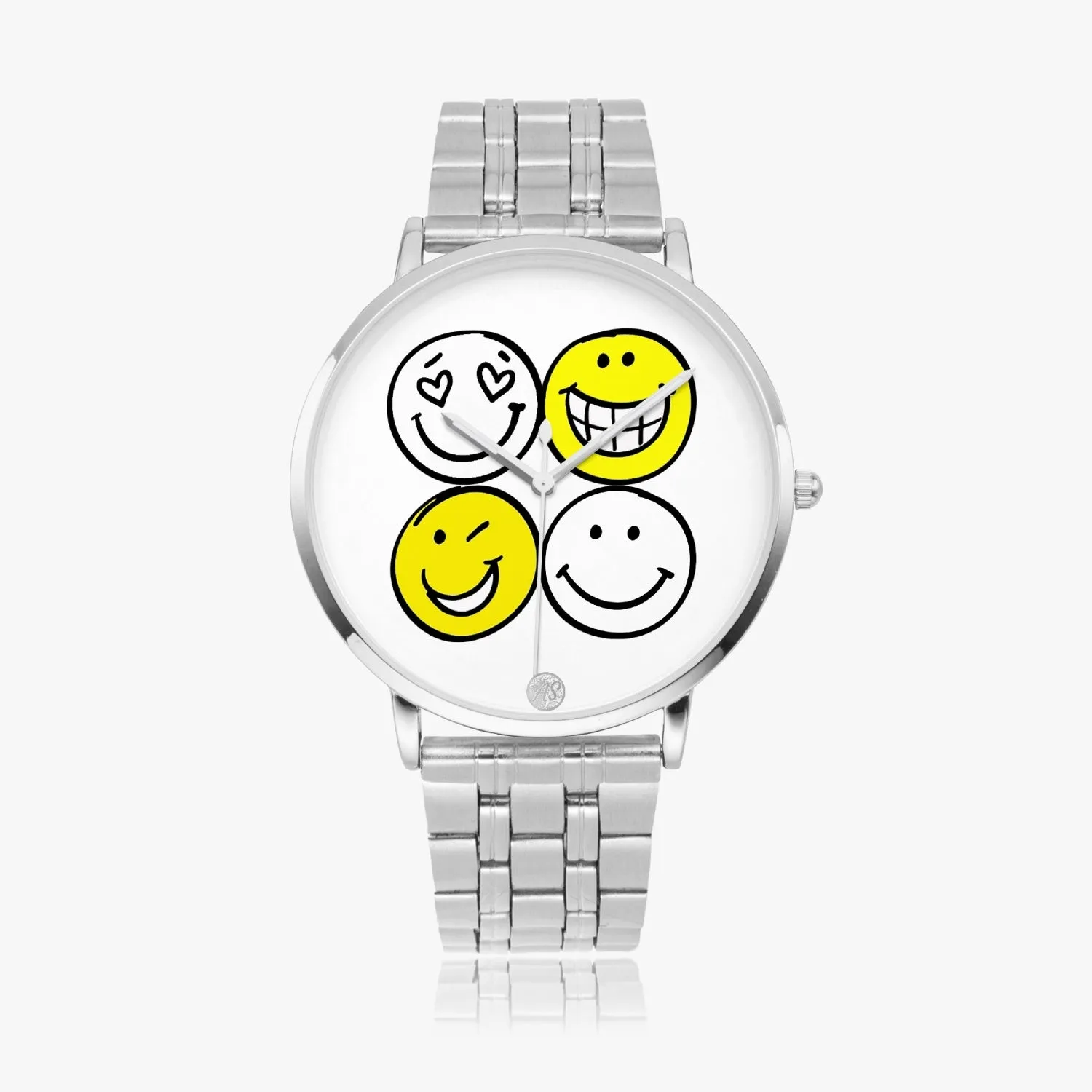 :"The Happy Watch"  Unisex Instafamous Quartz