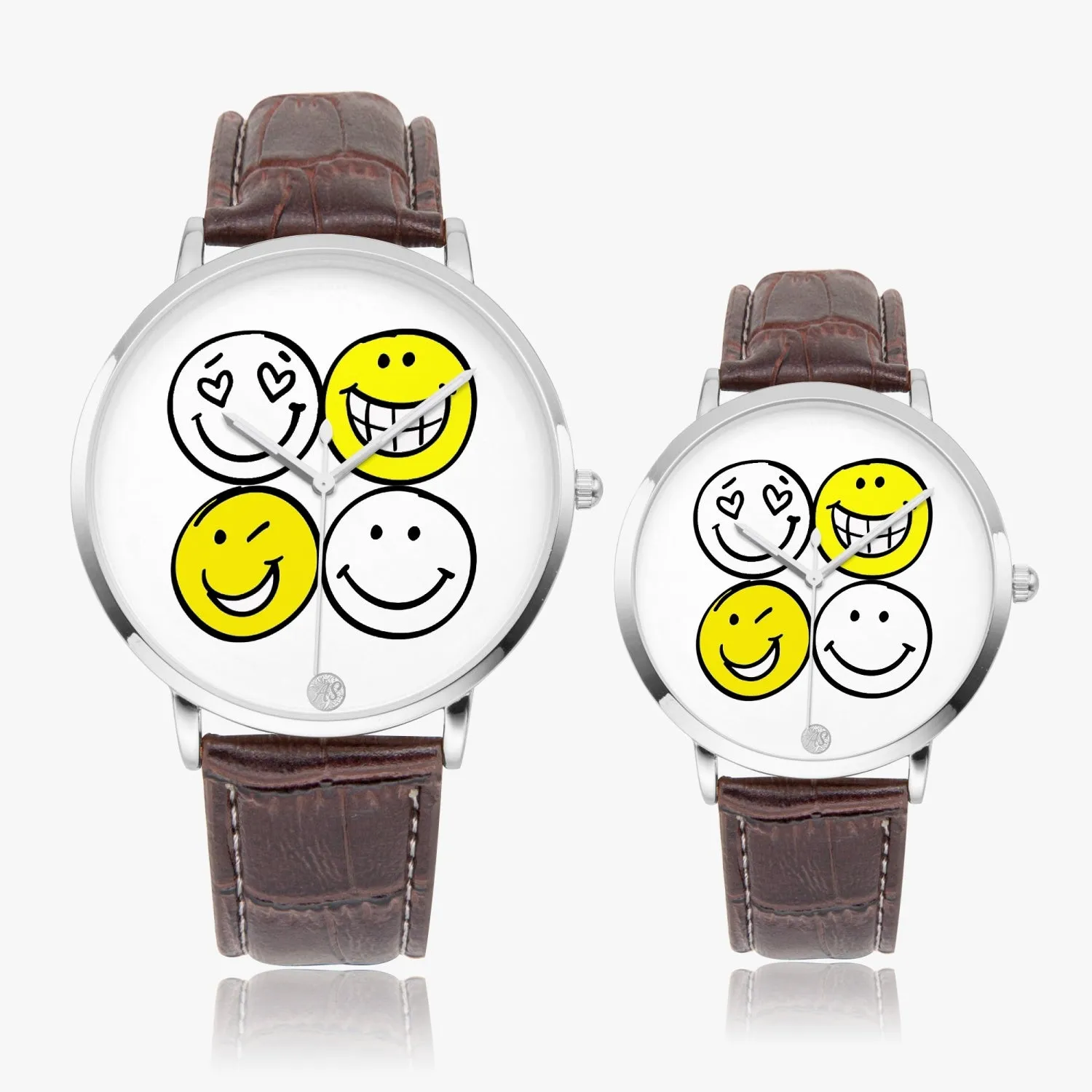 :"The Happy Watch"  Unisex Instafamous Quartz