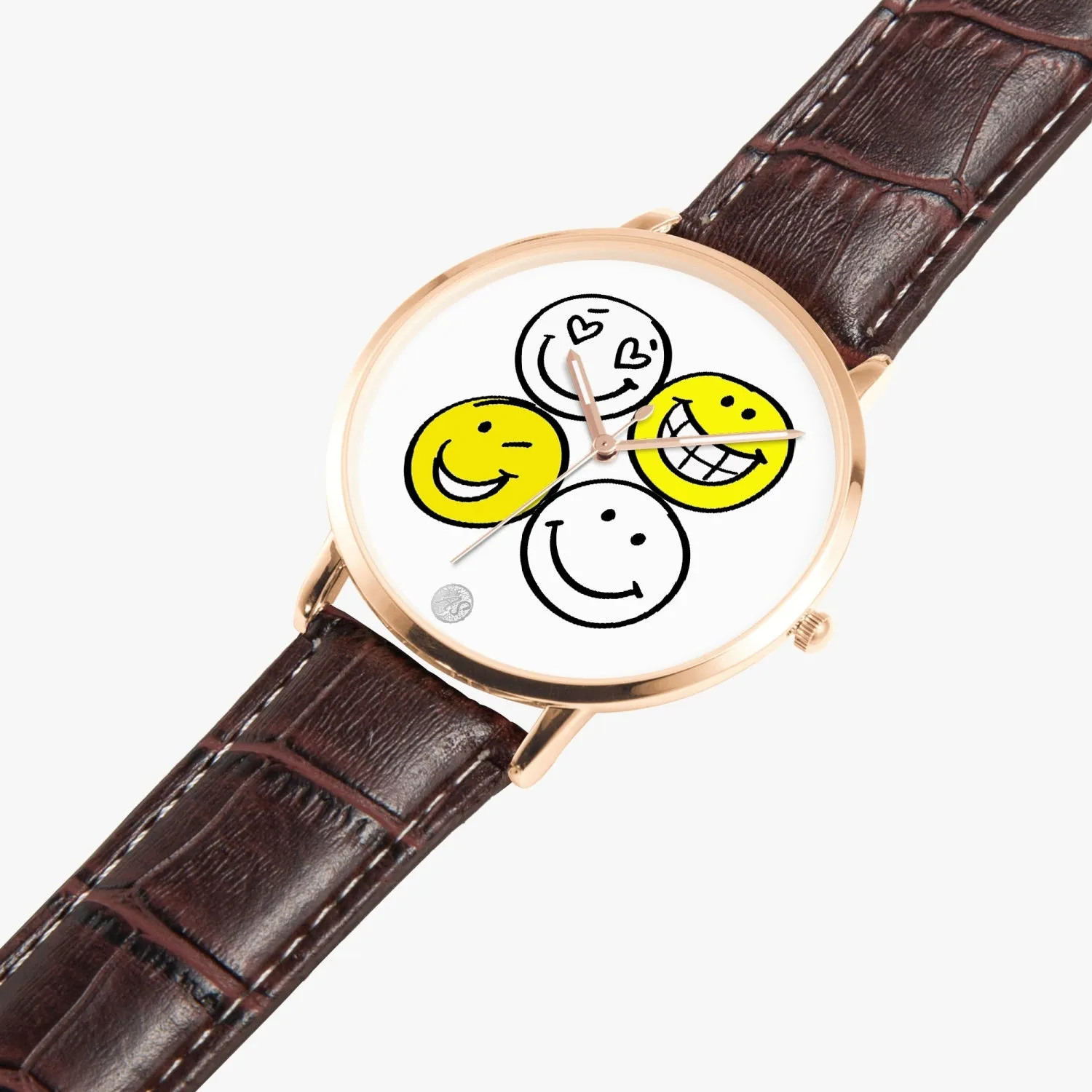 :"The Happy Watch"  Unisex Instafamous Quartz
