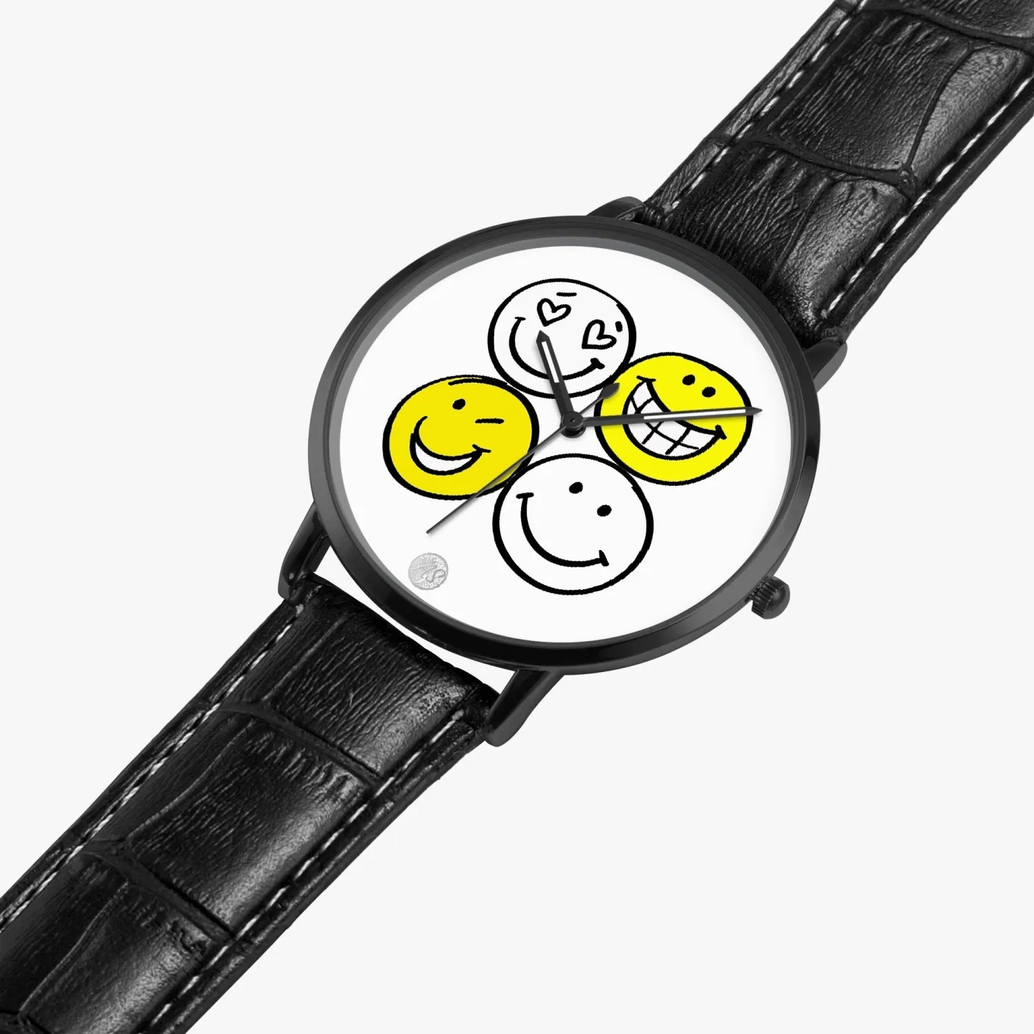 :"The Happy Watch"  Unisex Instafamous Quartz