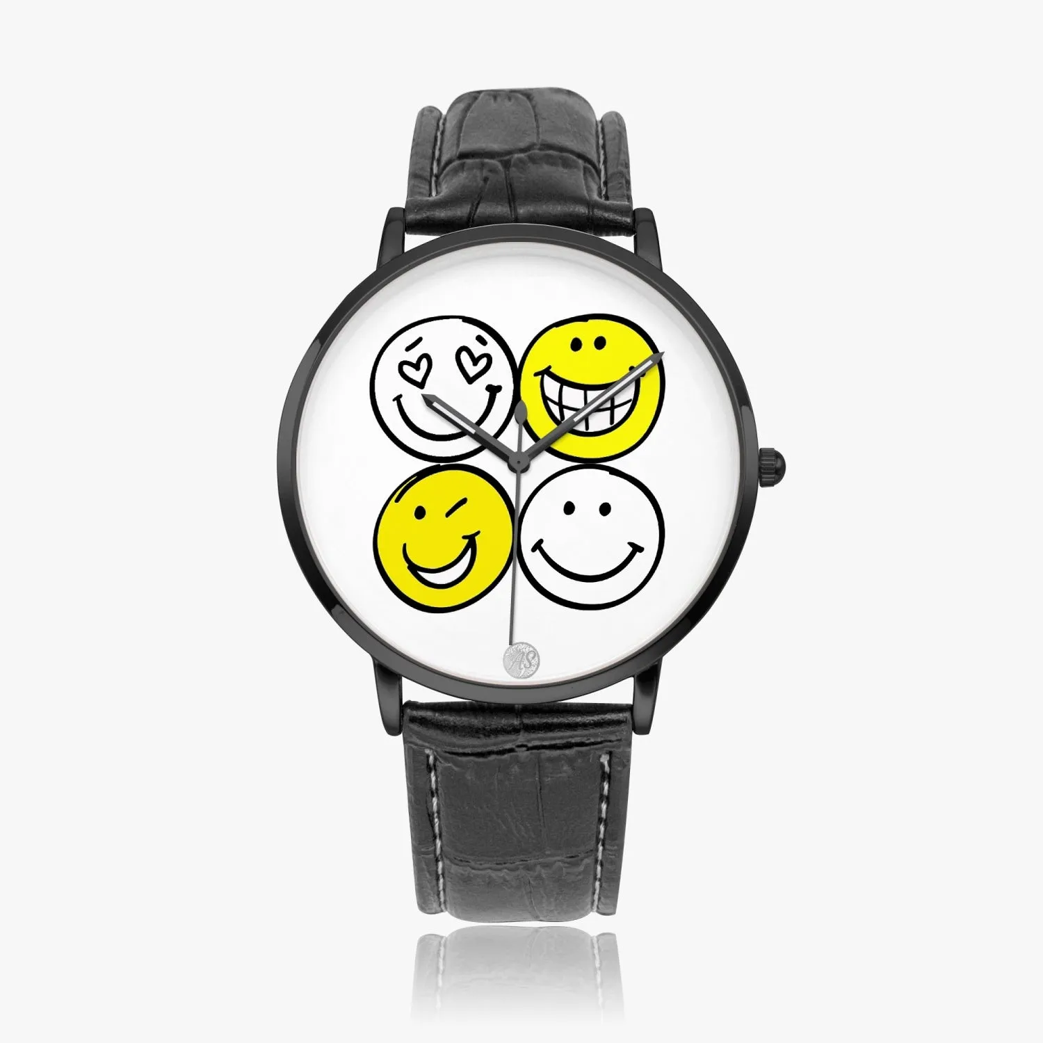 :"The Happy Watch"  Unisex Instafamous Quartz