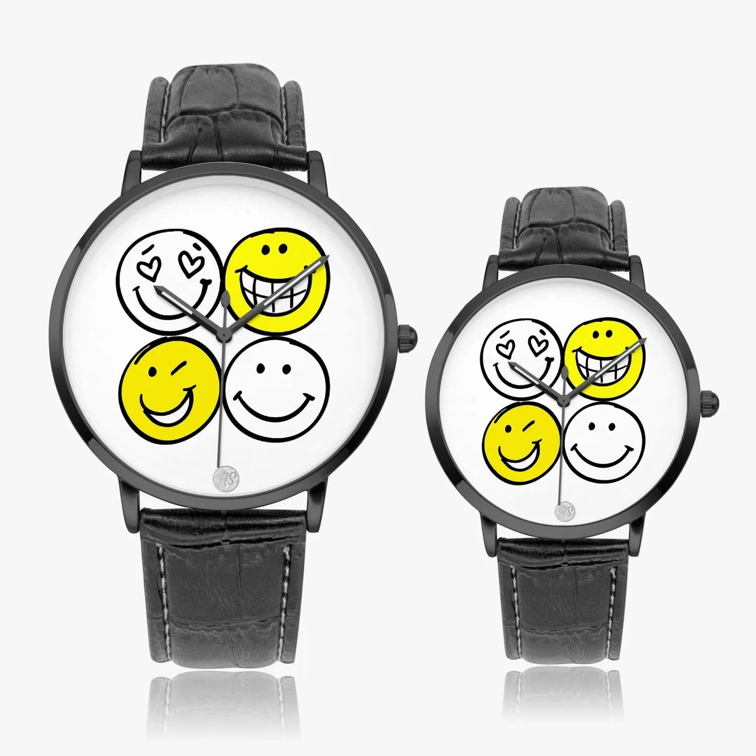 :"The Happy Watch"  Unisex Instafamous Quartz