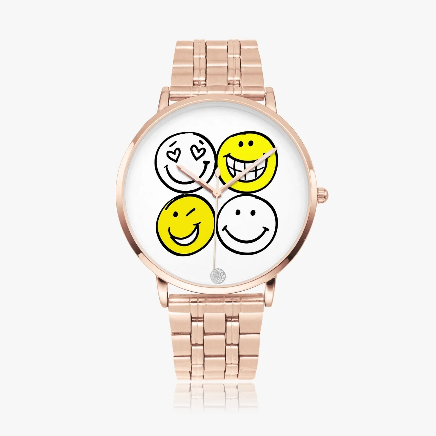 :"The Happy Watch"  Unisex Instafamous Quartz