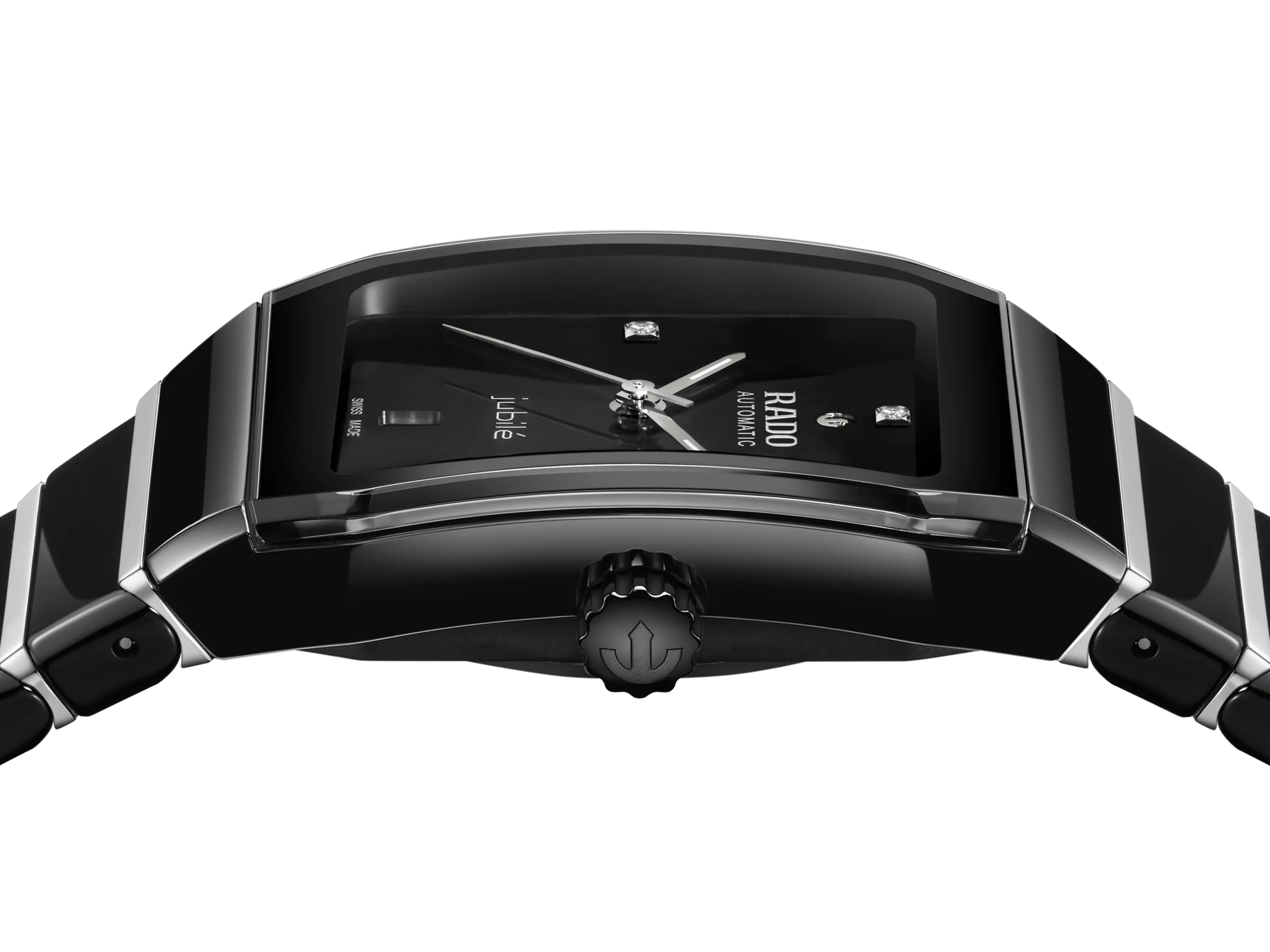 RADO Anatom Automatic Diamonds 32.5mm Black-Silver Ceramic Men's Watch R10201712