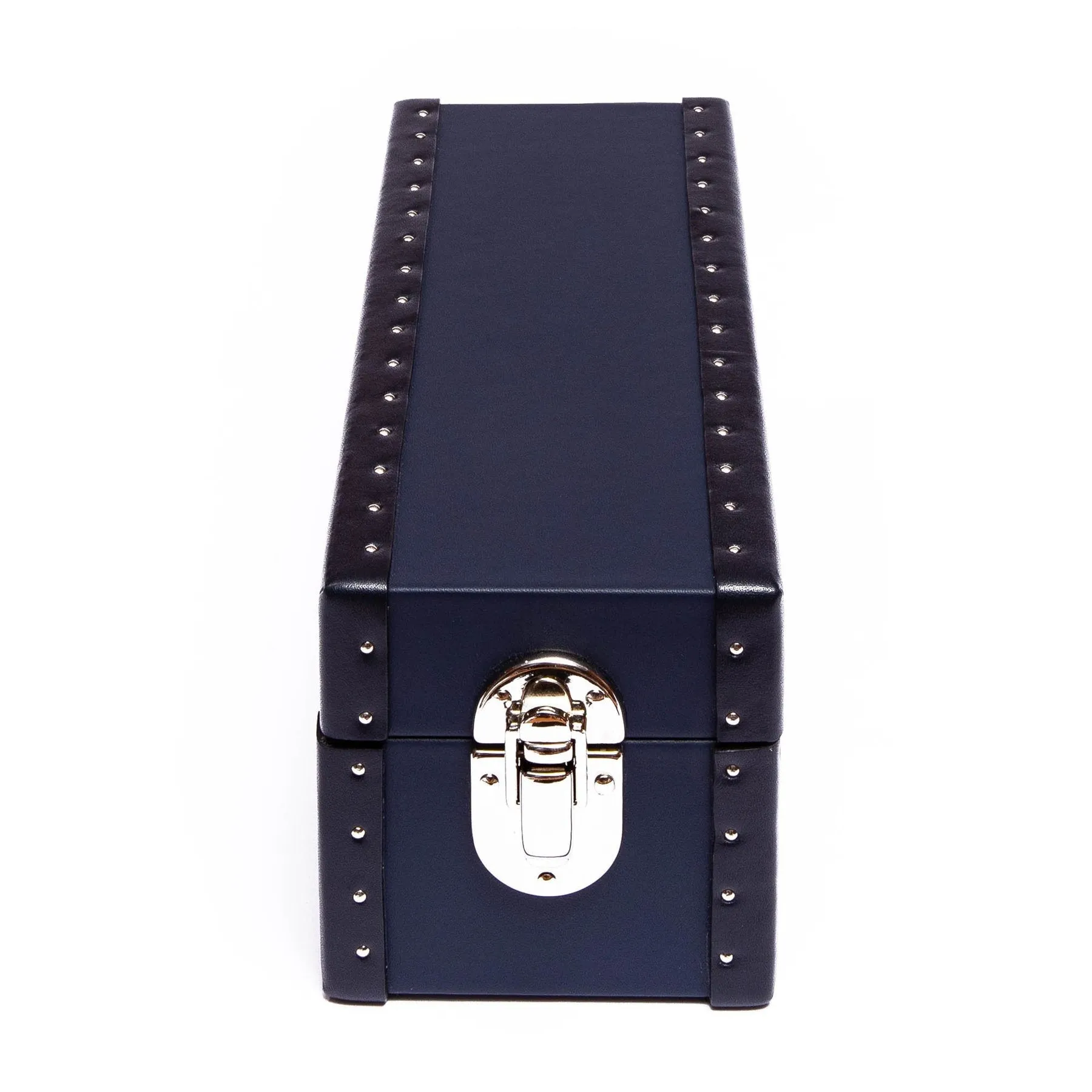 Rapport - Kensington Multi-Storage Watch Case in Blue Leather | L320