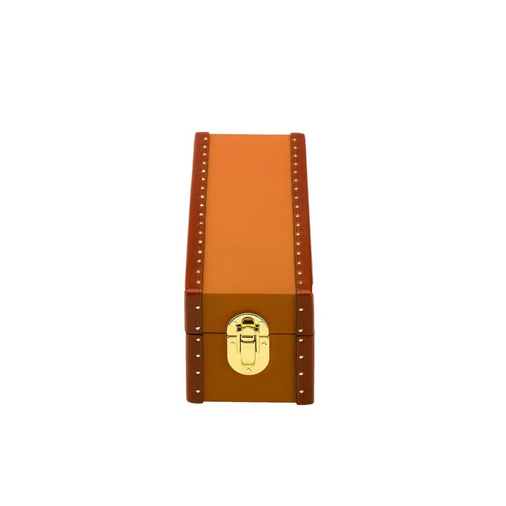 Rapport - Kensington Multi-Storage Watch Case in Tan Leather | L325