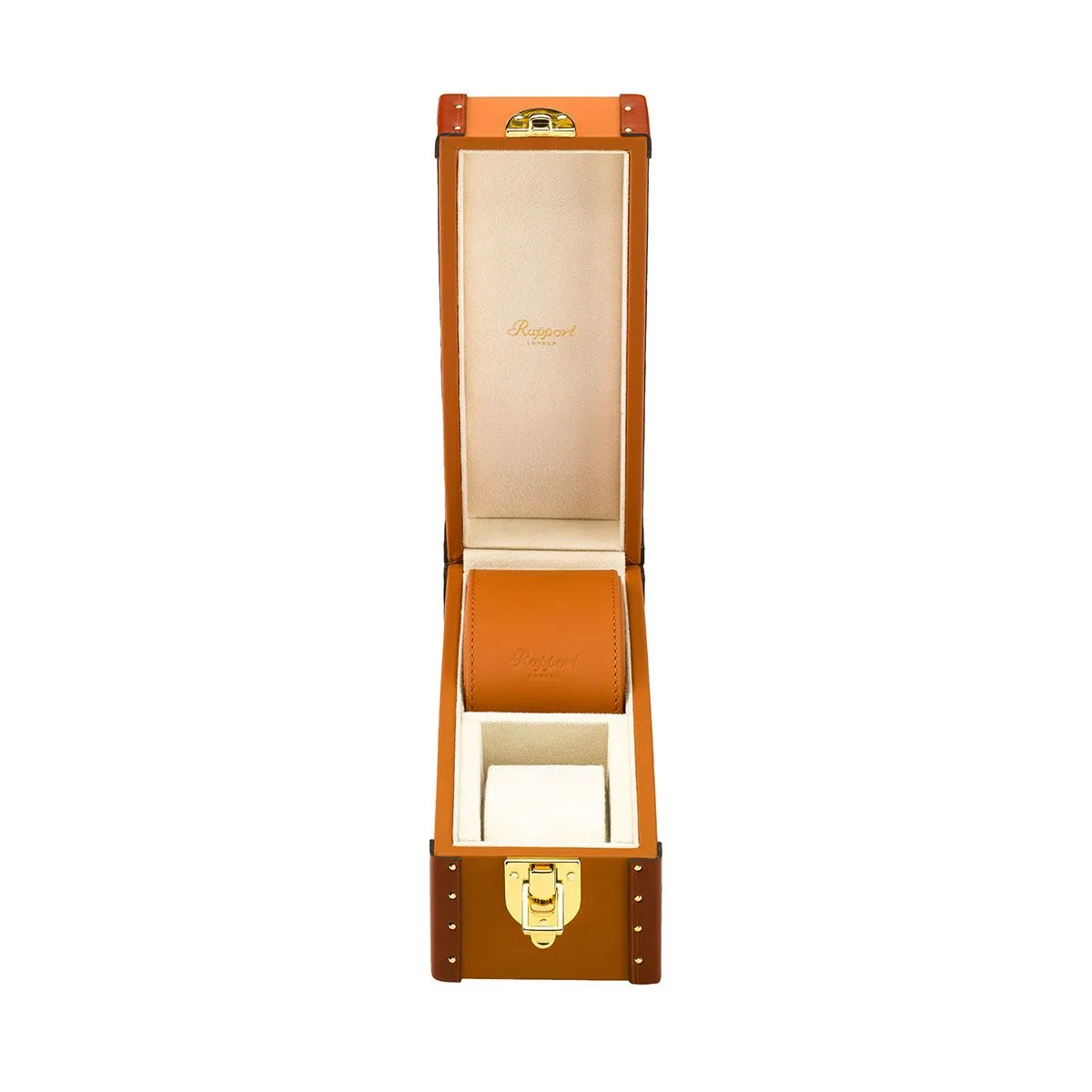 Rapport - Kensington Multi-Storage Watch Case in Tan Leather | L325