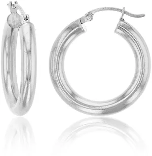 REAL 14K White Gold Earrings For Women