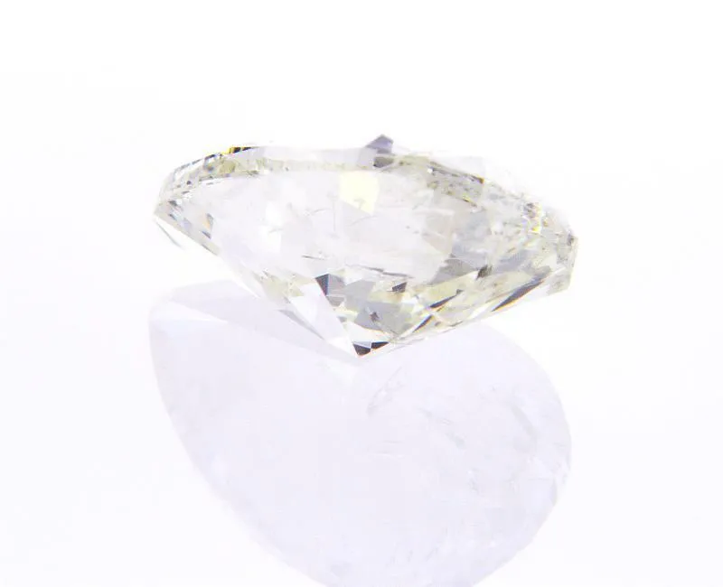 Real 1.71CT Loose Diamond K Color I1 Clarity Natural Pear Shape Cut Brilliant
