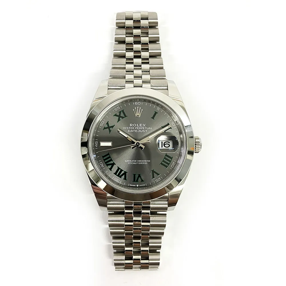 Rolex Datejust 126300 Wimbledon Dial Jun 2024